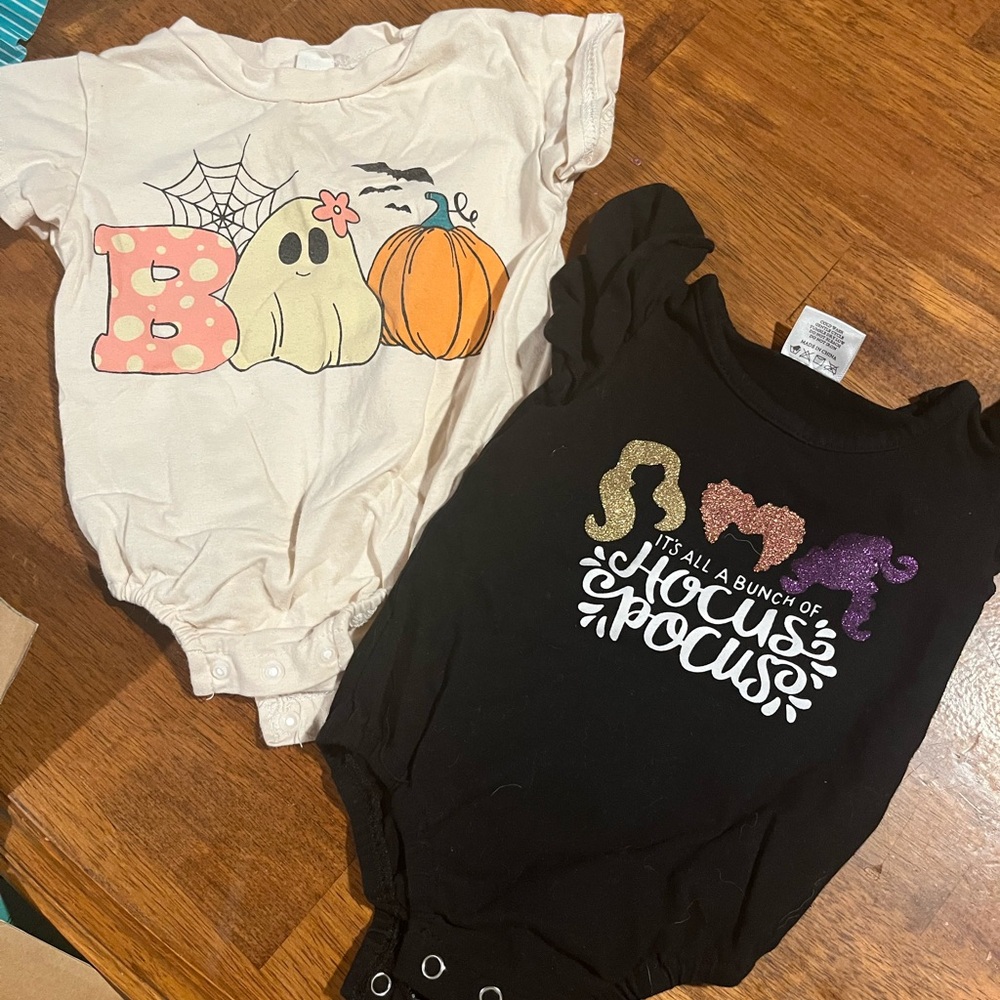 Halloween Baby Onesies Set